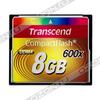 Transcend Compact Flash Card 8GB 600x (TS8GCF600)