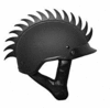 Helmet mohawk