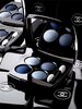 палетка теней Chanel Les 4 Ombres в сине-голубых оттенках Lagons