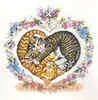 3076 Loving Kittens от JCA