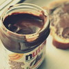 Nutella with white bread toast