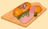 vegeterian sausages at Rostov