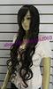 Pretty long human made hair women's full wig/wigs C277