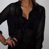 black transparent shirt