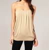 Drape Bandeau Top