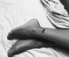 Татуировка на ноге