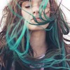 turquoise hair ends