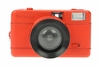 Fisheye Compact Camera Red
