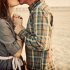 romantic kisses