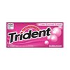 TRIDENT BUBBLEGUM FLAVOR SUGAR FREE CHEWING GUM