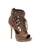 ANDRE Leather Cut Out Buckle Shoe Boot