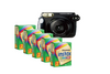 Fujifilm INSTAX 210 Instant Photo Camera Kit with 5 Twin Pack of INSTAX Film