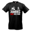 Футболка "Zombies hate fast food"