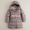 J.Crew Girls' long convertible powder puffer 4Т