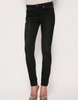 Черные джинсы-скинни/облегающие брюки