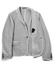 ASOS Slim Fit Jersey Grey Blazer