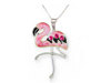 Crystal Flamingo Jewelry Set