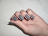 matt grey polish