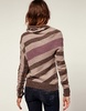 Miss Sixty Asymmetric Striped Jumper