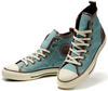 Converse Chuck Taylor All star светло-голубые высокие