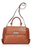 Salvatore Ferragamo The Sofia Tan Satchel Bag