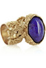 Yves Saint Laurent Arty gold-plated glass ring