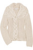 PAUL & JOE SISTER Luthier cable-knit wool-blend cardigan $445