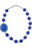 Miu Miu | Plexiglass crystal brass necklace | NET-A-PORTER.COM