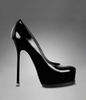 туфли YSL TRIB TOO HIGH HEEL PUMP IN BLACK PATENT LEATHER