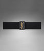 ремень YSL CORSET BELT IN BLACK ELASTIC