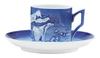 Royal Copenhagen Christmas Cup with Saucer with polar bears