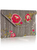 Rose Wow Envelope Clutch Bag