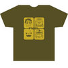 FLCL Squared Green Men T-Shirt