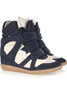 Isabel Marant Bekket high-top suede sneakers