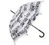 зонт, Black & White Collection Umbrella - White Music Notes