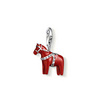 Charm pendant "Dalarna horse"