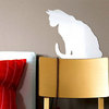 Декоративное зеркало «Задумчивый кот»
