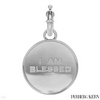 DYRBERG/KERN - I Am Blessed silver pendant