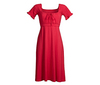 домашнее красное платье