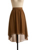 While You Were Fast A-sepia Skirt