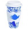 Чашка Eco Cup™ - 'Tea Lovers' - Blue flowers