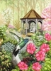 45480 Набор для вышивания Bucilla "Garden Hummingbird"