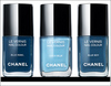 Les Jeans De Chanel Blue Nail Polishes.
