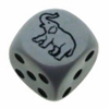 Koplow Logo Grey Elephant 6 sided D6 Dice