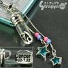 Star Sign in Capsule Astrology Cell Phone Charm Blue