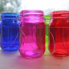 Coloured Glass Jars