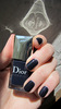 Черный лак для ногтей Dior