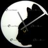 Настенные часы с черным котом от Karlsson