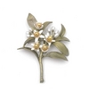 Orange Blossom Brooch by Michael Michaud