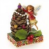 Magically Merry-Girl Decorating Christmas Tree Fairy Figurine